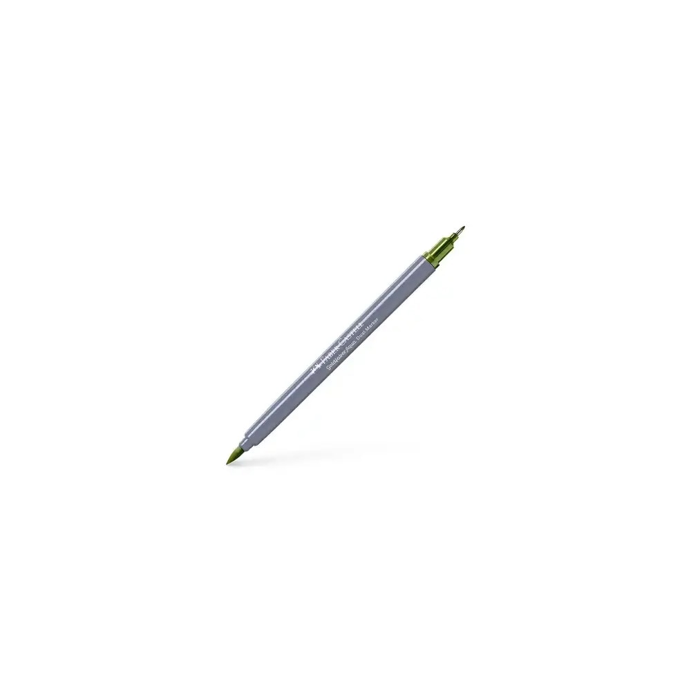 Faber-Castell, Markers, Art & School, AquaDual, 626641, Chromium Green Opaque